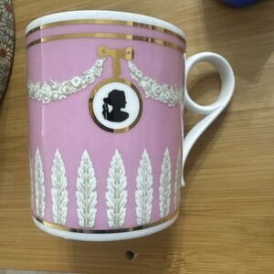 Vintage 4 Gift set Wedgwood Mug Pink Cameo (sh)